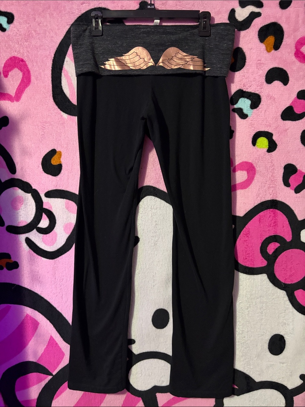 Victoria’s secret Fold over flare yoga pants